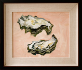 Oysters - oil on board, 8” x 10”, 2008